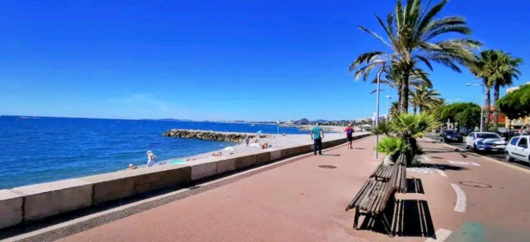 Reve Azur Studio 6 A Deux Pas De La Mer Parking Wifi กาญเนอ-ซูร์-แมร์ ภายนอก รูปภาพ
