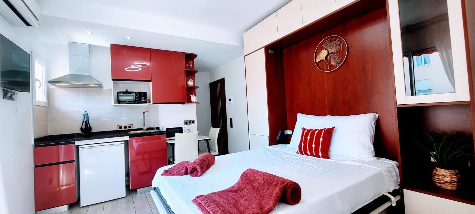 Reve Azur Studio 6 A Deux Pas De La Mer Parking Wifi กาญเนอ-ซูร์-แมร์ ภายนอก รูปภาพ
